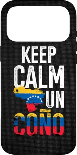 Vista 22 de Funda para iPhone 17 con diseño de bandera de Venezuela Pride Venezuela Girl Boy Flag Keep Calm Un Cono