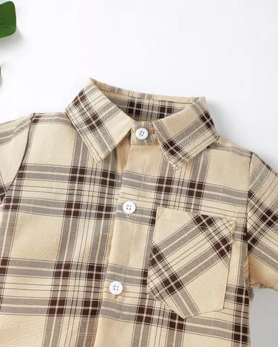 Vista 22 de Conjunto de ropa de verano para bebé y niño, camiseta de manga corta de algodón, pantalones cortos de dinosaurios, conjunto de ropa para niño