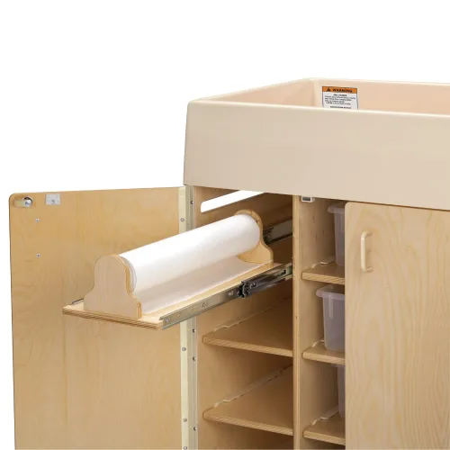 Vista 3 de Jonti-Craft 5145JC Cambiador de pañales con escaleras, izquierda