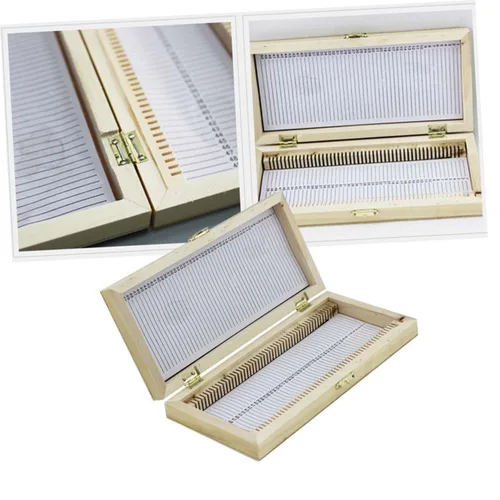 Vista 9 de GLEAVI Caja de muestras de diapositivas Caso Cajas Organizadoras Diapositivas de vidrio negro Accesorios y accesorios Diapositivas de diapositivas