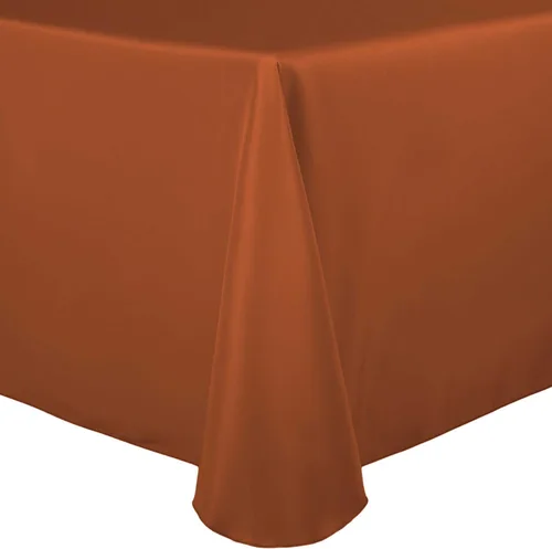 Vista 38 de Ultimate Textile 60 x 102 in Oval Tablecloth Polyester Linen - Machine Washable Stain & Wrinkle Resistant Seamless Design for Dining Events - Aqua