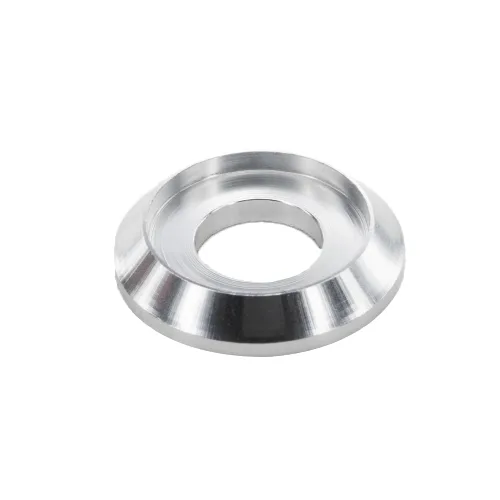 Vista 14 de [60PCS] Arandelas de avellanado M3 Color Negro, Aleación de aluminio anodizado, Juntas de arandelas de cabeza Cuña de Copa para Tornillo