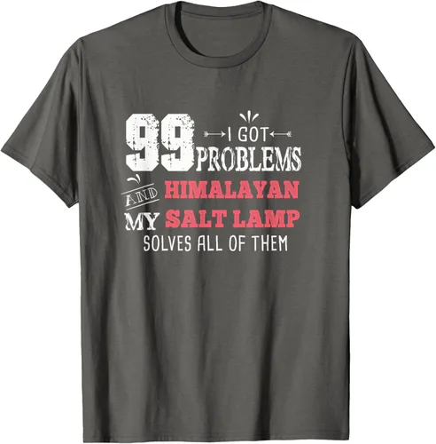 Vista 21 de Camiseta divertida de la lámpara de sal del Himalaya