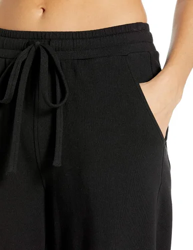 Vista 3 de Daily Ritual Pantalón de rizo de algodón y modal de gran tamaño para mujer