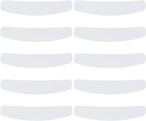 Vista 7 de White Tab Collar Replacement for Clergy Shirt Collar Card Accessory Plastic Tab Collar Inserts for Priest Shirt