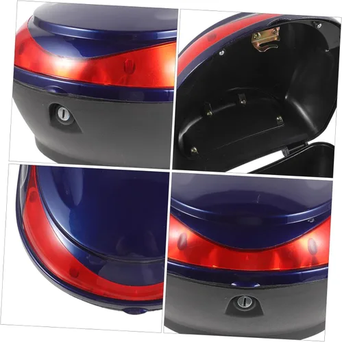 Vista 4 de Vaguelly Tronco de coche eléctrico de motocicleta resistente a la intemperie fácil de instalar para scooter