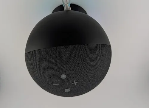 Vista 3 de Kit de montaje en techo para Echo 4ª generación – Adaptador de techo para altavoz inteligente Alexa