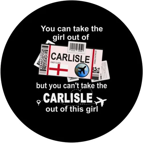 Vista 3 de Tarjeta de embarque Carlisle - Carlisle Girl - Carlisle PopSockets intercambiables PopGrip