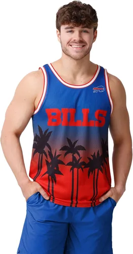Vista 28 de FOCO NFL Mens NFL Team Logo Fashion Shirt Sleeveless Top