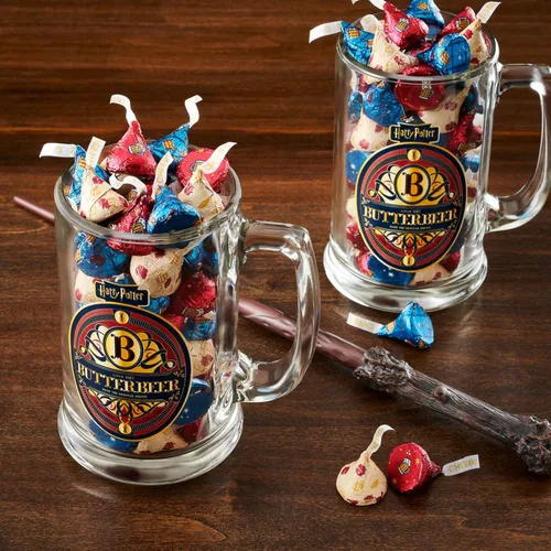Vista 5 de HERSHEY'S KISSES Butterbeer - Bolsa de dulces de Pascua, 9 onzas