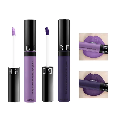 Vista 8 de Esmalte de labios de copa antiadherente mate de 11 colores, brillo de labios no decolorante, lápiz labial de 0.34 onzas líquidas A01-20