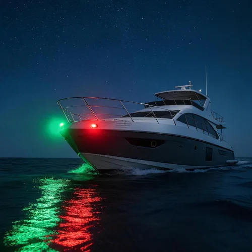 Vista 7 de Obcursco Luces de Navegación para Barco, LED Rojo y Verde de Montaje Vertical para Proa y Popa, Luces Marinas Impermeables IP67 para Pontones, Negro