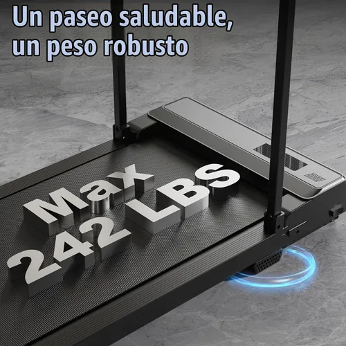 Vista 3 de Caminadora para el hogar debajo del escritorio Caminadora Eléctrica