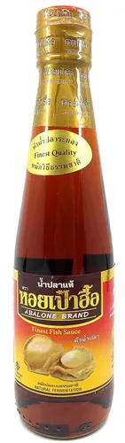 Vista 5 de Abalone Marca (Hoi Pao Hae) Salsa de pescado tailandés premium deliciosa para comida tailandesa 3.2 fl oz./3.33 oz.