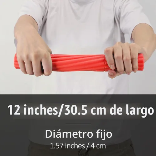Vista 6 de Barra Fortalecedora de Terapia Flex para Codo de Tenista, Codo de Golfista, Tendinitis - Barra de Resistencia de Terapia Física para Alivio