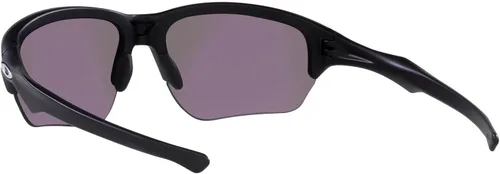 Vista 6 de Oakley Gafas de sol para hombre, marco de tinta negra, lentes de iridio jade, 2.362in
