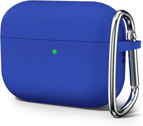 Vista 14 de Oakxco Funda de silicona para Airpods 3, bonita funda rígida femenina para Airpods de 3ª generación con llavero, gel de goma colorido suave de TPU