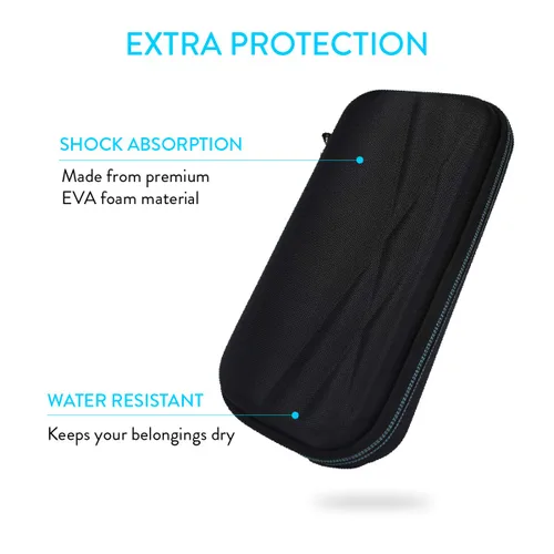 Vista 3 de TUDIA Funda vacía de EVA compatible con ANMEATE y GoodBaby Termómetro de frente No-Touch/Etekcity Lasergrip 774 / 1022D Dual Laser/ThermoPro TP30