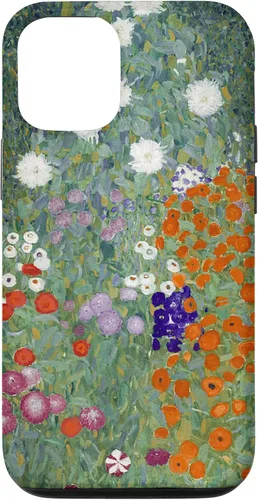 Vista 28 de Flower Garden Painting Klimt Art History Funda para iPhone 17