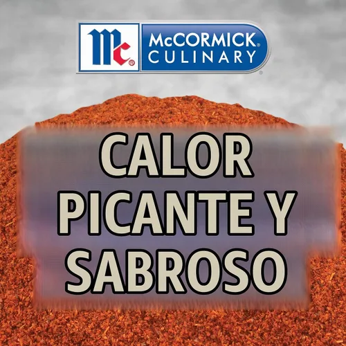 Vista 4 de McCormick Culinary Pimienta de cayena molida, 14 onzas, un recipiente de 14 onzas de pimienta de cayena en polvo, ideal para frotes, adobos, salsas