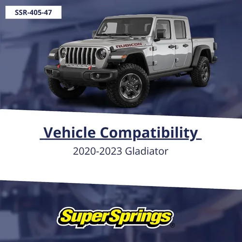 Vista 2 de SuperSprings SSR-405-47 SumoSprings Trasero para Jeep Wrangler JK