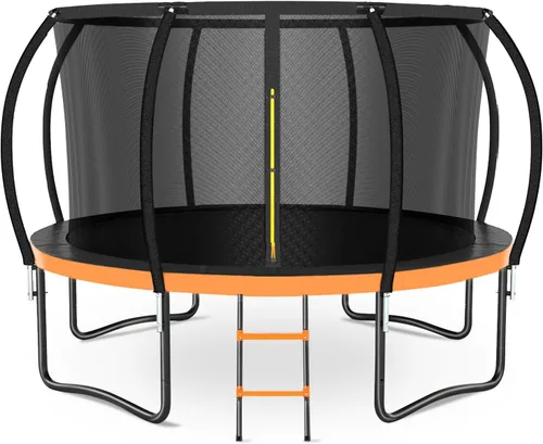 Vista 22 de Zevemomo - Trampolines de 8.0 pies, 10.0 pies, 12.0 pies, 14.0 pies, 16.0 pies, para exteriores, trampolines para niños y adultos, trampolines