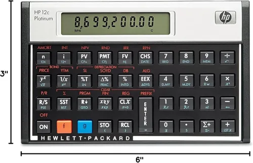 Vista 8 de HP Calculadora financiera 12CP