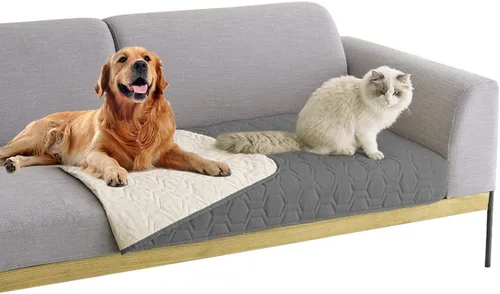 Vista 27 de Tcksstex - Funda impermeable y antideslizante para cama de perro, manta para mascotas, sofá, colchón protector para incontinencia de coche, funda