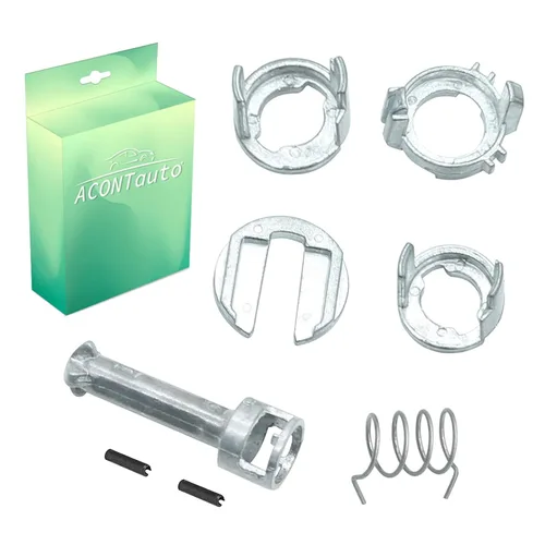 Vista 7 de Kit de reparación de barril de bloqueo de puerta delantera izquierda/derecha para VW Polo 9N 2/3 puerta T5 Fox New Beetle