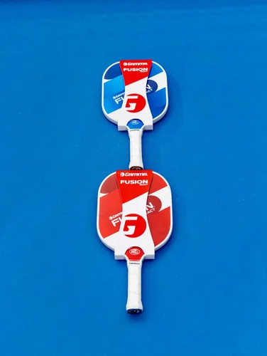 Vista 6 de Gamma Fusion Pickleball Paddle, USAPA Approved Pickleball Paddles, 8" Fiberglass Face, Boosts Hit Potential for Beginners & Intermediate Players
