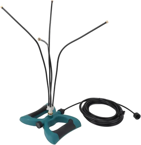 Vista 3 de Sistema de enfriamiento de niebla de pie, rociadores inoxidables para refrigeración de patio exterior, riego de jardín de invernadero, niños