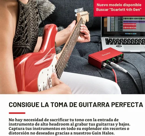 Vista 6 de Focusrite Scarlett Solo Studio - Paquete de grabación de 3ª