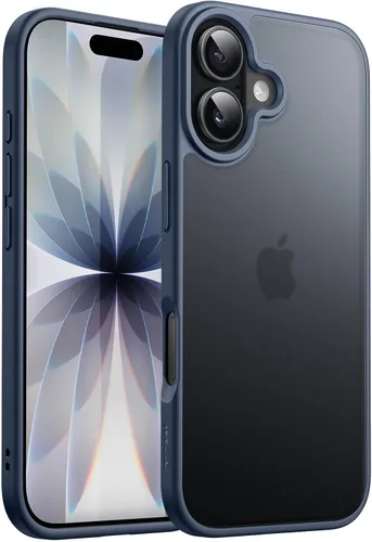 Vista 18 de JETech Funda mate para iPhone 17 de 6.3 pulgadas, protección contra caídas de grado militar, carcasa trasera translúcida esmerilada minimalista