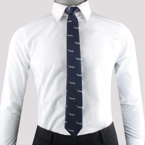 Vista 5 de AUSCUFFLINKS Corbatas deportivas y especiales Corbatas para hombres Lazos tejidos ajustados para el cuello Regalo para colega de trabajo