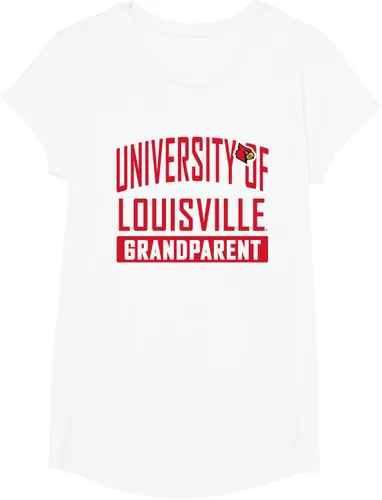 Vista 18 de Louisville Cardinals Grandparent University Camiseta, Negro