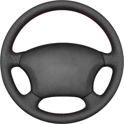 Vista 9 de MEWANT Funda para volante para Toyota Tacoma Tundra 4Runner Sienna Highlander Sequoia Land Cruiser Prado 120 Land Cruiser Hilux LS400 GX GX470