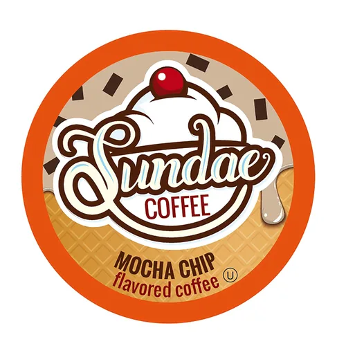 Vista 16 de Sundae - Cápsulas de café con sabor a helado, compatibles con cafetera Keurig K-Cup 2.0, 48 unidades (paquete variado)