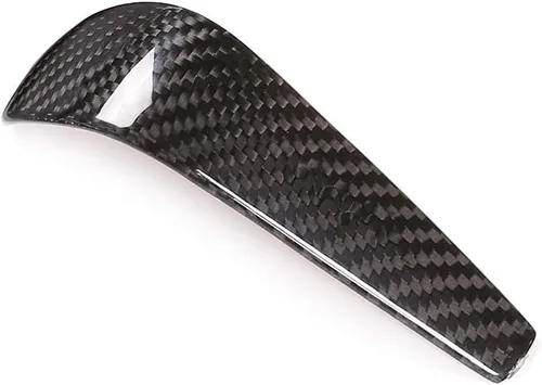 Vista 8 de YIWANG 100% fibra de carbono real coche centro centro cambio cabeza cubierta para BMW E48 E61 E64 E65 E85 E86 E53 E81 E82 E87 E90 E91 E92 E93 F01 1