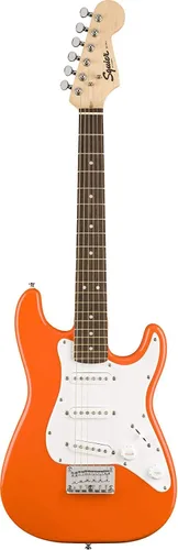 Vista 10 de Fender Squier Guitarra Eléctrica Mini Strat de Tamaño 3/4 para Niños Paquete de Aprender-a-Tocar con Correa, Púas, Lecciones en Línea de Fender Play