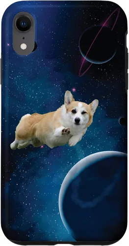 Vista 25 de Funny Kids Space Corgi Mom Pembroke Welsh Corgi Dog Lover Case for iPhone 17