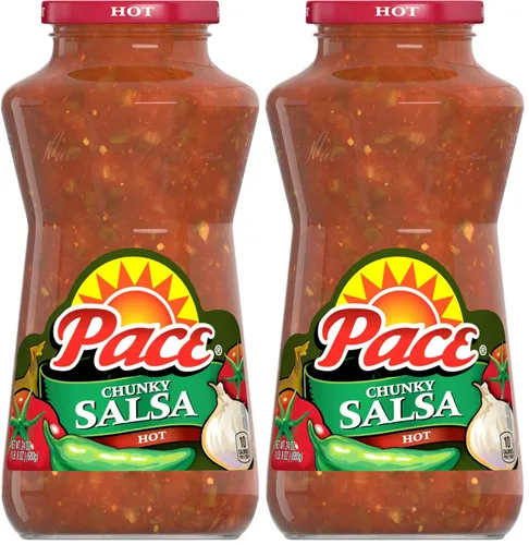 Vista 37 de Pace Salsa mediana gruesa con bajo contenido de sodio, tarro de 16 onzas