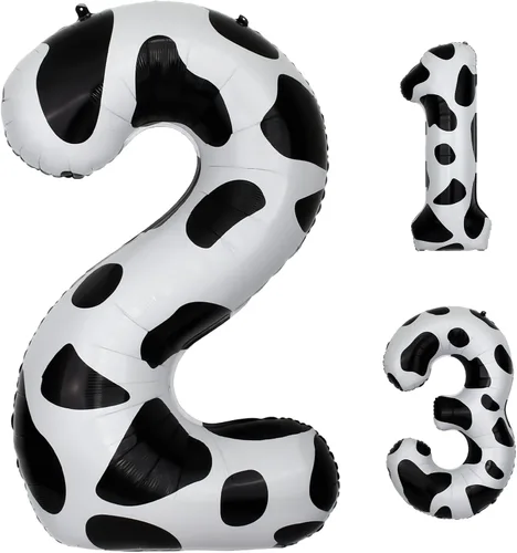 Vista 8 de Globo de dinosaurio número 1, globo de aluminio beige de 30 pulgadas para decoración de fiesta de cumpleaños de 1º cumpleaños de la selva