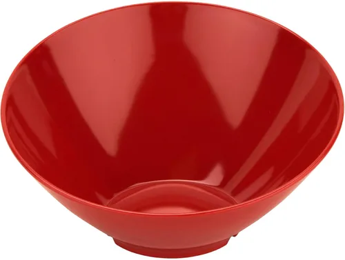 Vista 37 de G.E.T. B-792-W - Cuenco en ángulo para servir en cascada para ensaladas, arroz y postre, 24 onzas / 9.25 pulgadas, color blanco
