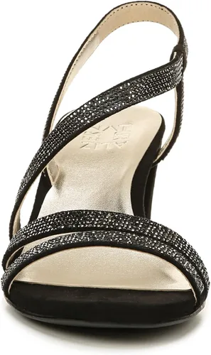 Vista 6 de Naturalizer Vanessa2 Sandalias de tacón con tiras adornadas con diamantes de imitación para mujer