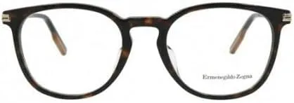 Vista 2 de Ermenegildo Zegna EZ5150-F - 052 Montura De Gafas Graduadas Acetato 2.047 in, Habana