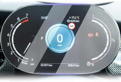Vista 9 de Protector de pantalla Mini Cooper F55 F56 F57 2024 2025 Mini 8.8 pulgadas, protector de pantalla de infoentretenimiento, láminas protectoras de Mini