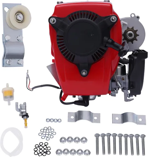 Vista 8 de Motor de arranque eléctrico de 4 tiempos de 110 centímetros cúbicos, motor de cilindro de transmisión automática para ATV Go Kart 308-999003 EE. UU