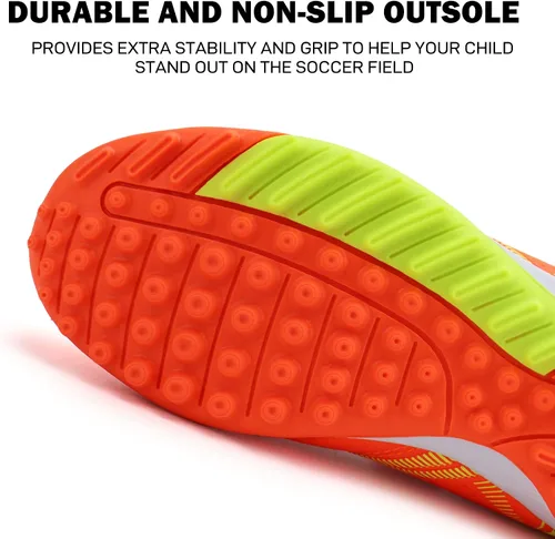 Vista 3 de firelli Zapatos de fútbol cómodos para niños y niñas