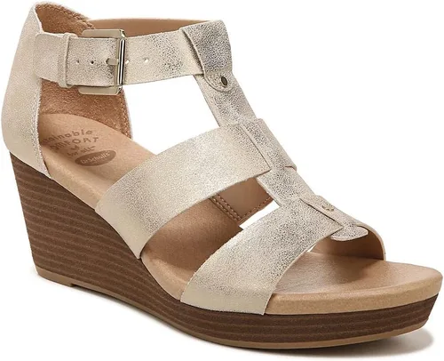 Vista 4 de Dr. Scholl's Shoes Sandalias de plataforma de cuña Barton para mujer