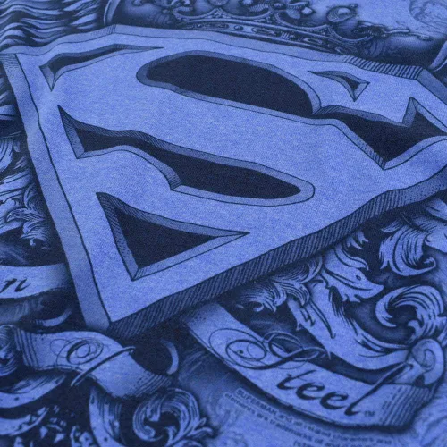 Vista 5 de Popfunk Superman Winged S Shield Logo All Over T Shirt